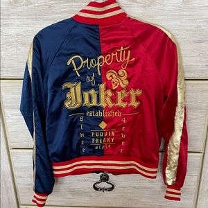 Suicide Squad Property of Joker Harley Quinn Bomber Jacket